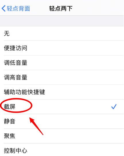鱼峰苹果手机维修分享iPhone12如何启用双击截屏 